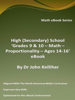 cover image of High (Secondary) School 'Grades 9 & 10--Math – Proportionality – Ages 14-16' eBook